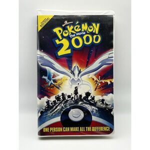 Pokemon the Movie 2000 VHS Warner Bros Clamshell Pikachus Rescue Adventure
